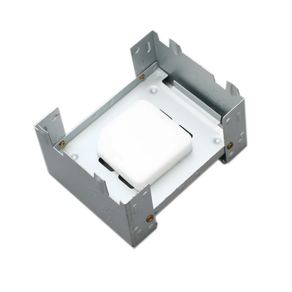 Outdoor Camping Mini Portable Folding Lightweight Oven Picnic Solid Fuel Alcohol Stoves Hiking Cooking Furnace Supplies