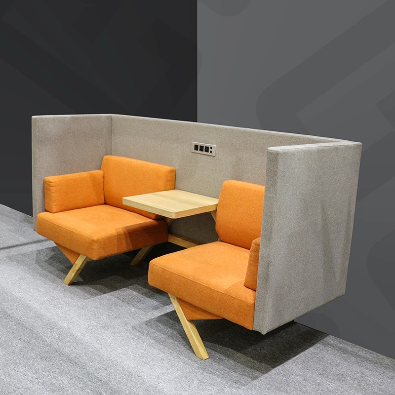 Commercial Hotel Library Coffee Shop Carrel Public Area Furniture Office Meeting High Back Sofa