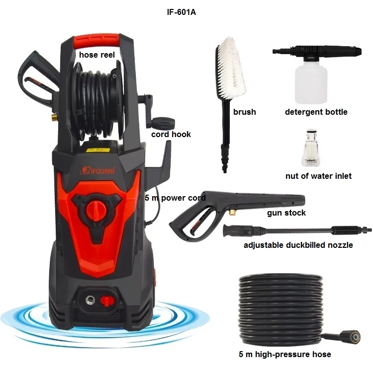 Car Cleaner 150bar Cordless Power Pressure Washer Handheld High-Pressure Washer for Car Home/Floor Cleaning Pressure washer