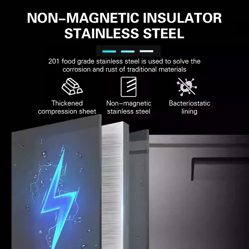 Customized New Brand Durable Materials Refrigeration Unit Catering Equipment Six Doors Mobile Refrigerated Freezer