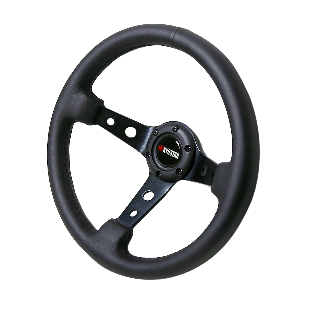 350mm KYOSTAR Deep Corn Rally Steering Wheel