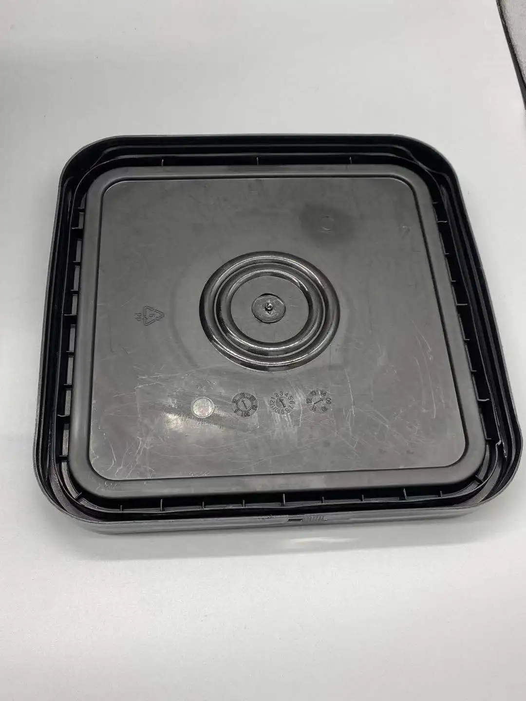 Customize Color 20 liter Barrel Square Pail Empty Pail Bucket Drum with handle for water