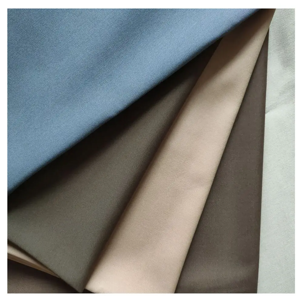 Высококачественная 79% переработанная полиэтиленовая 17% ROYAN 4% спандекс, плетеная саржевая ткань для костюма, пальто, брюк, повседневная мужская и женская одежда