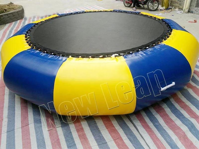 Hot Selling Outdoor Inflatable Exciting Floating Water Trampoline, Inflatable Water Trampoline Games For Sale