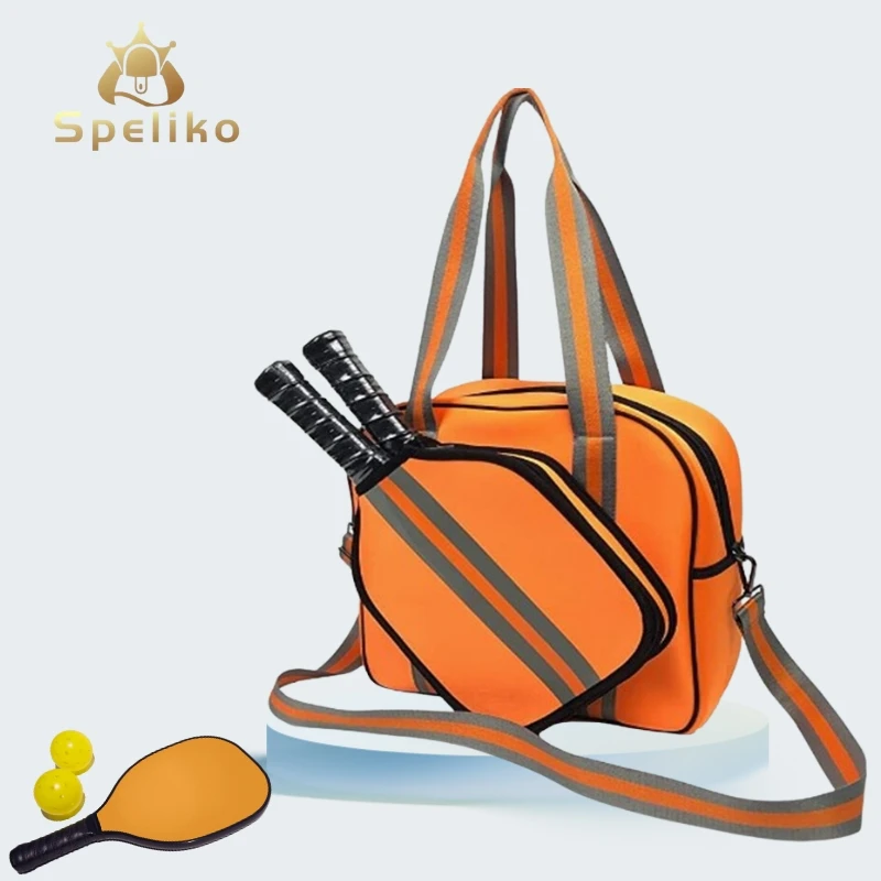 New Hot Sale Large Capacity Neoprene Racquet Backpack Dust-Proof Pickleball Cover for Outdoor Court Travel Usage Racket Bags