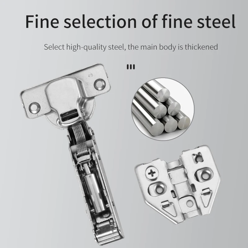 Hot Sale Soft Closing Iron Clip On adjustable Cabinet Door 3d Hydraulic Hinge