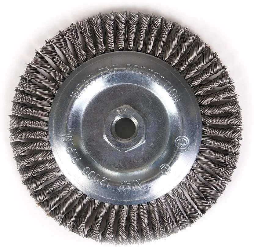 8 inch Steel Wire Wheel Lawn Mower Grass Trimmer Brush Cutter Weed Wheel Weeding Disc For Weeding Machine