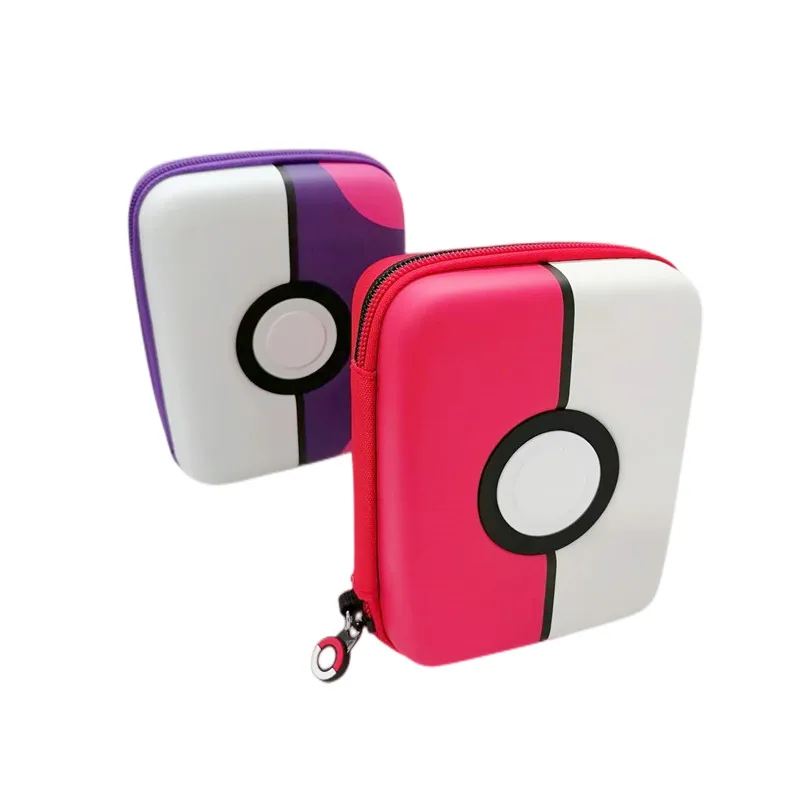 Protective carrying case playing game hard storage case for Pokemon trading cards display storage box
