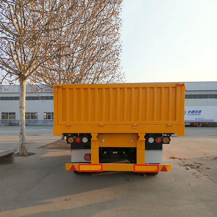 China factory 3/4 axles 40ft fence semi trailer cargo transport  600mm fence trailer