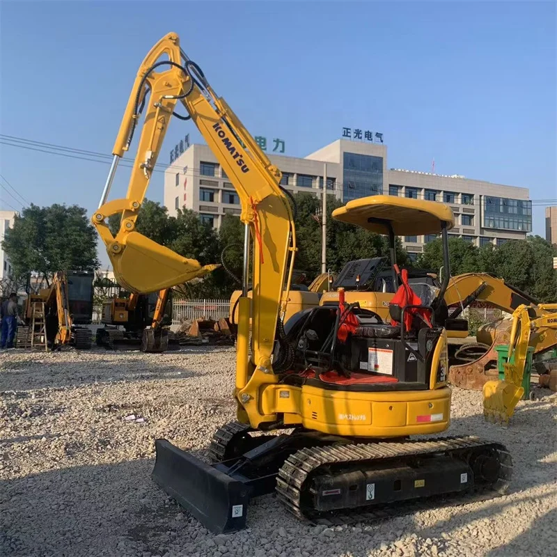 Японский оригинальный Подержанный мини-экскаватор KOMATSU PC30MR 3 тонны экскаватор с сертификатом CE/EPA для продажи