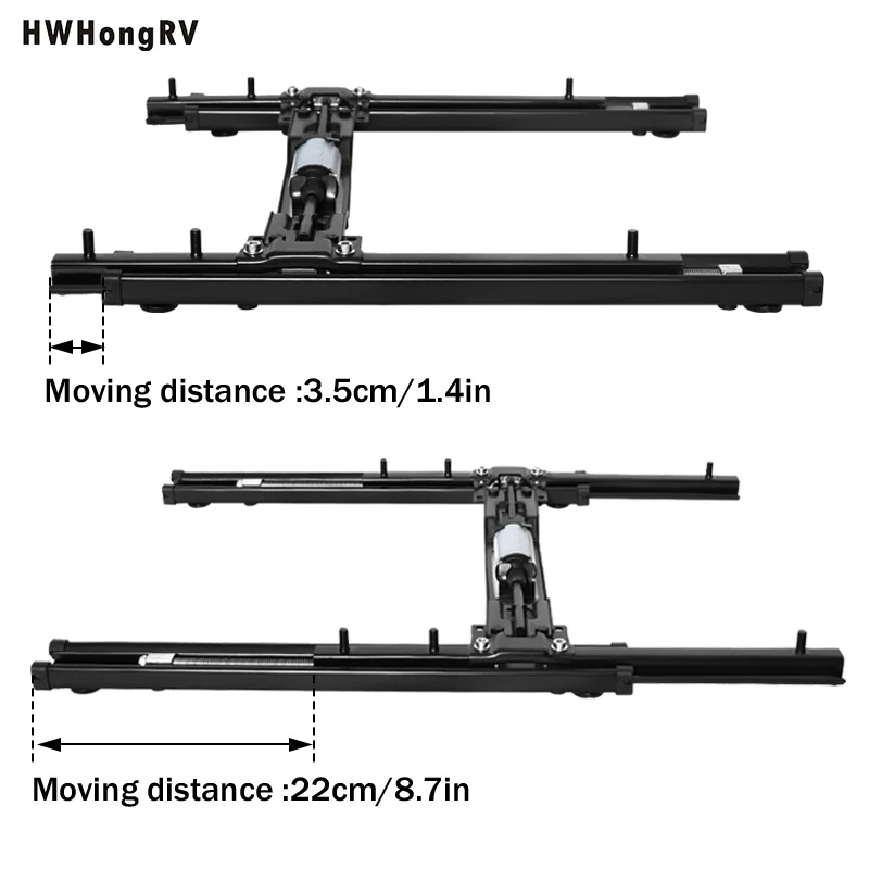campervan seating slides seat rails power adjustable car seat adjuster electrical slider for rails limousine seats