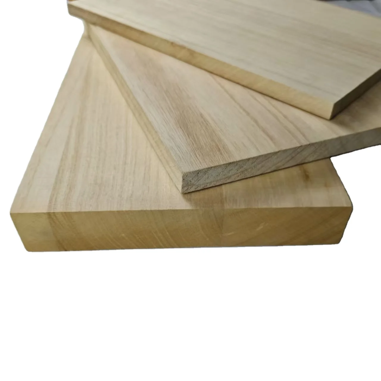 Wood Paulownia Wood Price M3 Best Price Solid OEM Board Material Natural Origin Certificate Shandong Grade Product