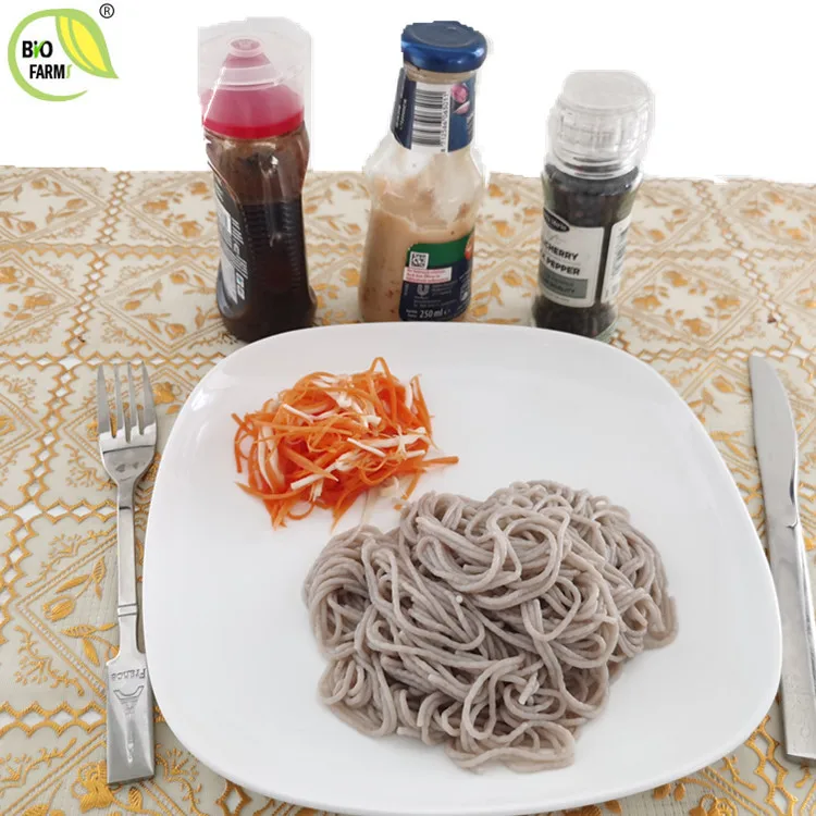 
Organic vegan buckwheat pasta noodle 