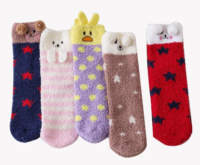 
Новые поступления 2021, женские сумасшедшие носки, новые товары, комнатные носки для девочек, толстые теплые носки 