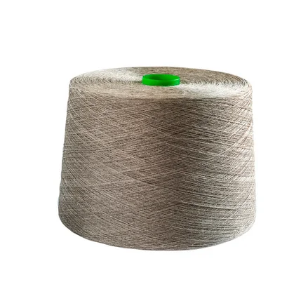 European flax raw materials Linen flax yarn  hart short   linen  raw white short fibre semi bleached natural