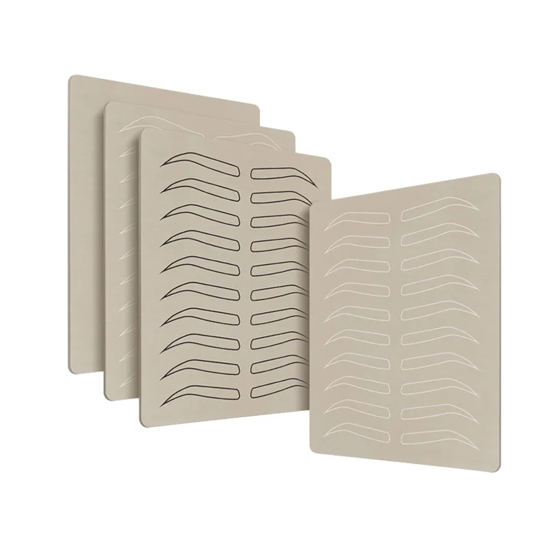 Permanent Makeup Microblading Practice Skin Inkless Latex Skin For Microblading Training Pmu Inkless Microblading Practice Skin