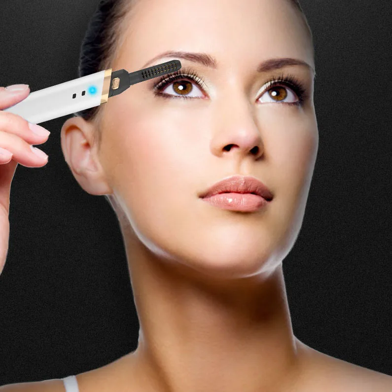 NEWEST Heated Eyelash Curler Eye Lash Curling Quick Heating Natural Long-lasting Eye Beauty Makeup Tool Electric Eyelash Curler