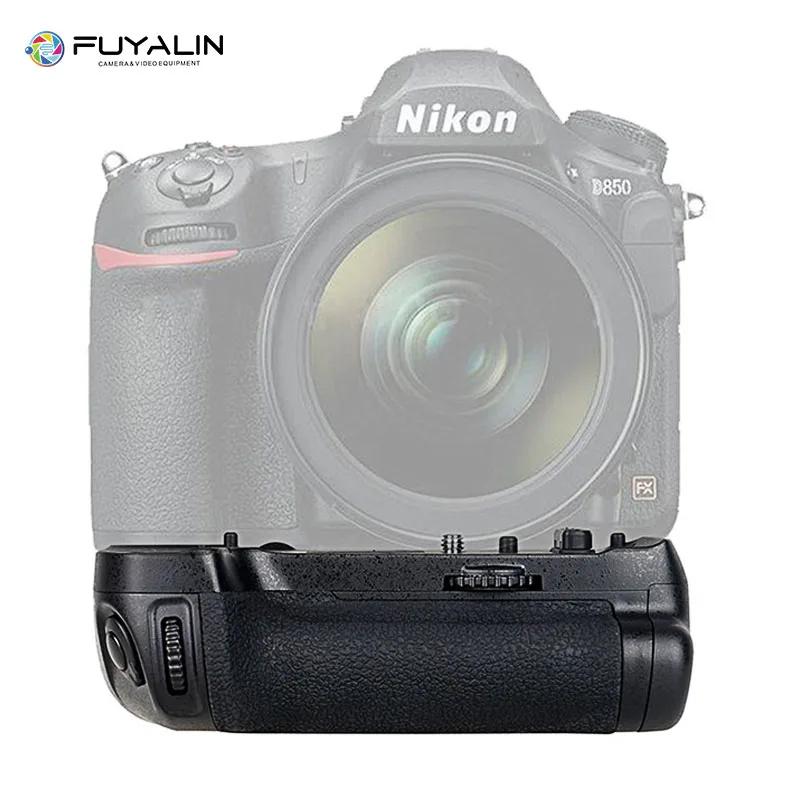  Fuyalin MB-D18 Замена батарейного блока + EN-EL18 батарея BL-5 отсека для Nikon D850 цифровых зеркальных фотокамер может достичь