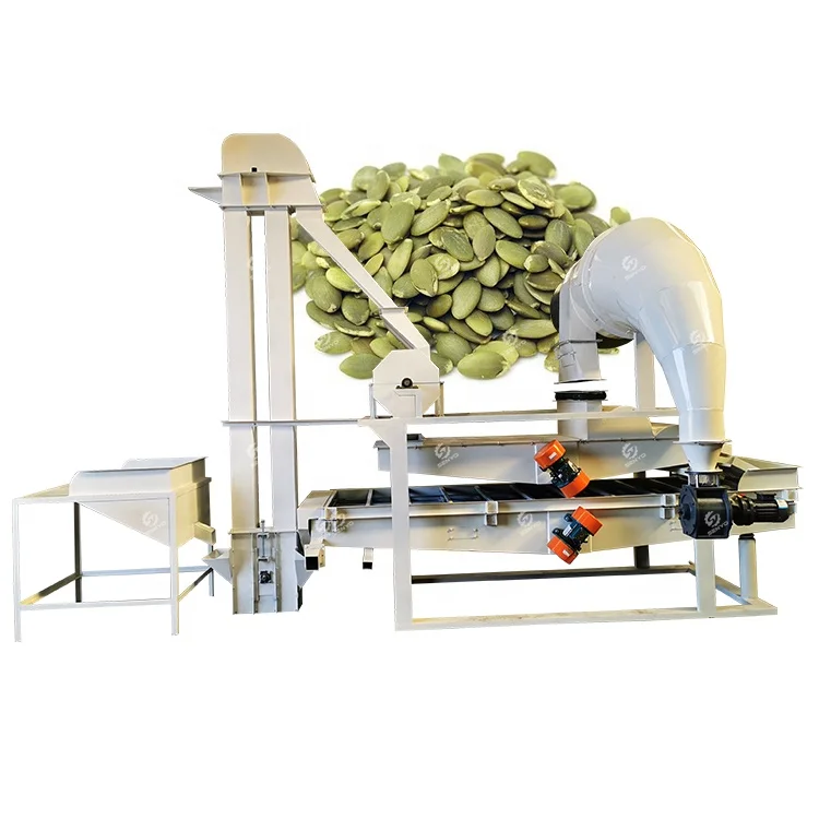High Quality Watermelon Seed Sheller Pumpkin Seed Cleaning Shelling Separating Machine