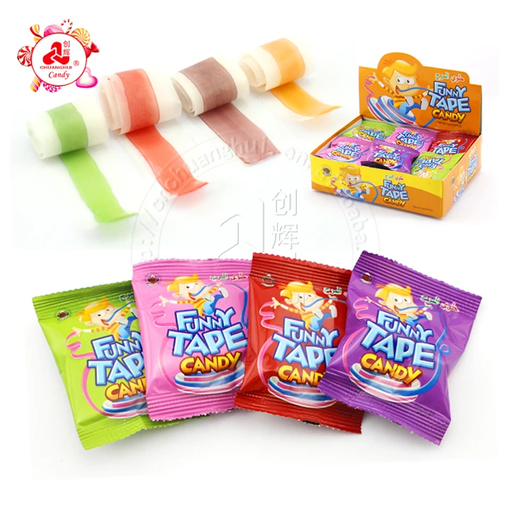 5g Soft Sweets Gummy Roll / Funny Tape Candy