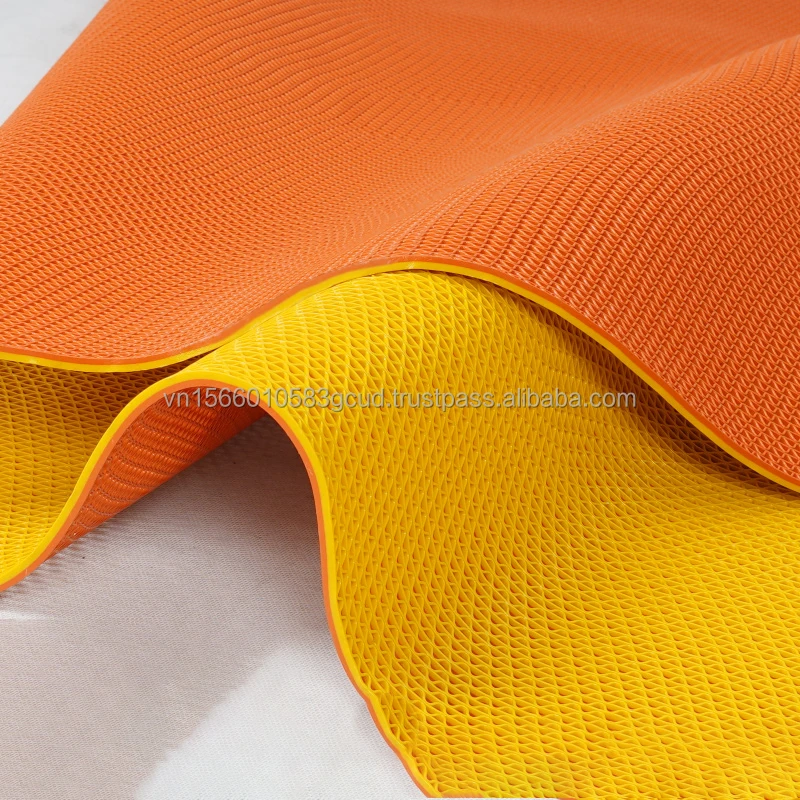 Outdoor Double Colour Anti-slip Floor Mat Waterproof Mat Swimming Pool PVC S Mat