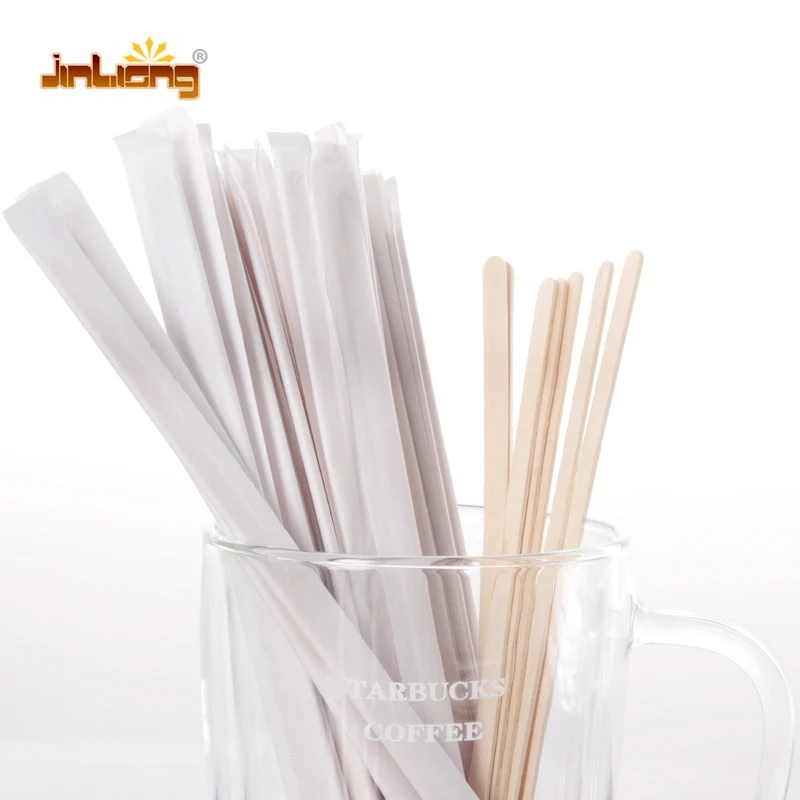 New Design A + Factory Wooden Stirrer Tea Coffee