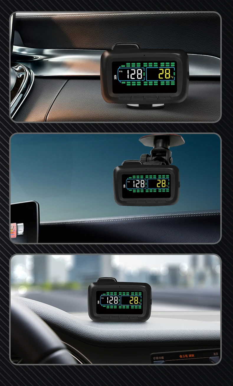 199psi tpms Supports 40 external sensors Truck Van Wheels RV Trailer Bus Tire Pressure Monitoring System