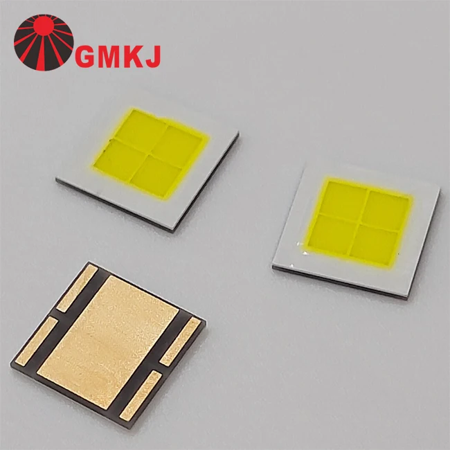 GMKJ high power 40W ceramic smd 7070 white color  led chip for stage lamp and projector