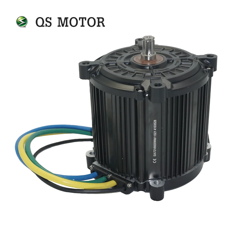 New Arrival 8000w 72v E Bike Qs Motor Mid Drive For Offroad Dirt Bike Adult Electric Motorcycle