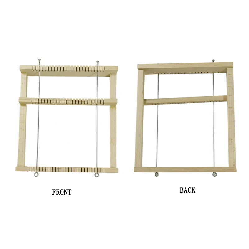 Wood Loom Wooden Handcraft Set Handmade Weaving By Primary And Secondary School Students Mini Wooden Weaving Loom