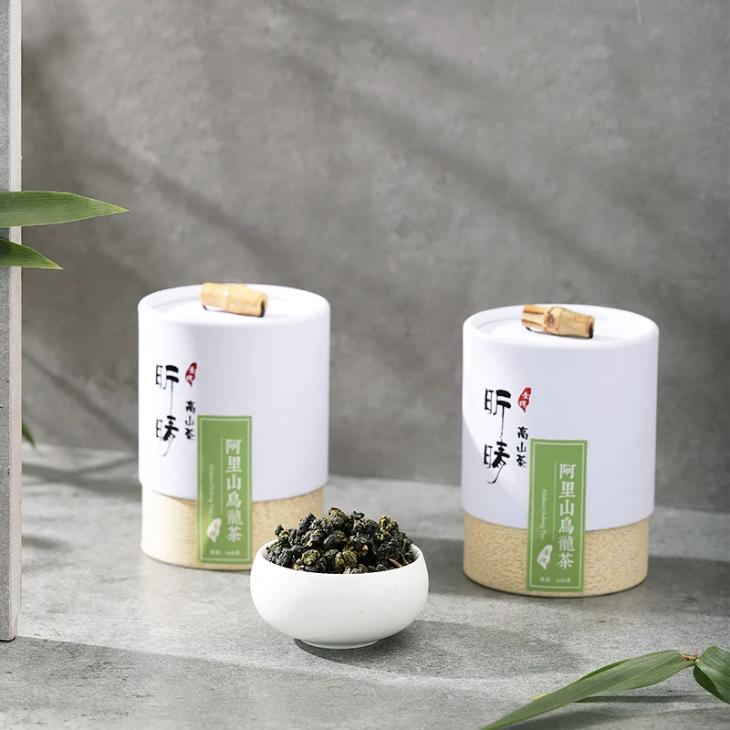 
Taiwan Alishan high mountain oolong tea milky floral test tea ball handmade high-grade quality 75g/box wholesale OEM ODM 