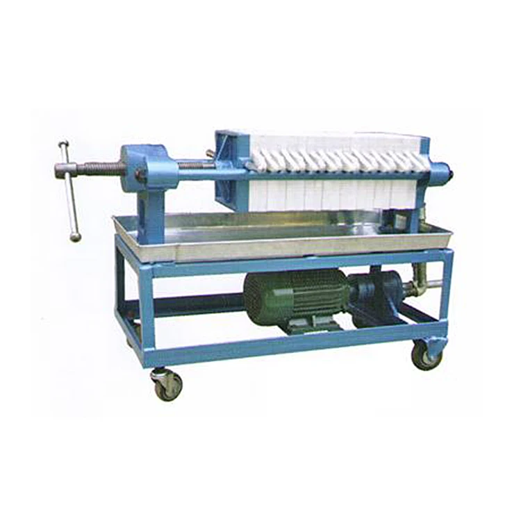 Hot selling factory direct sales jack laboratory filter press refinery wastewater filter press