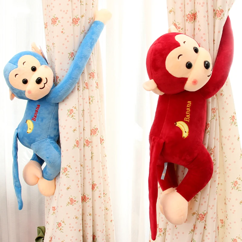 Custom cheap long arms and legs plush monkey stuffed animal plush toys