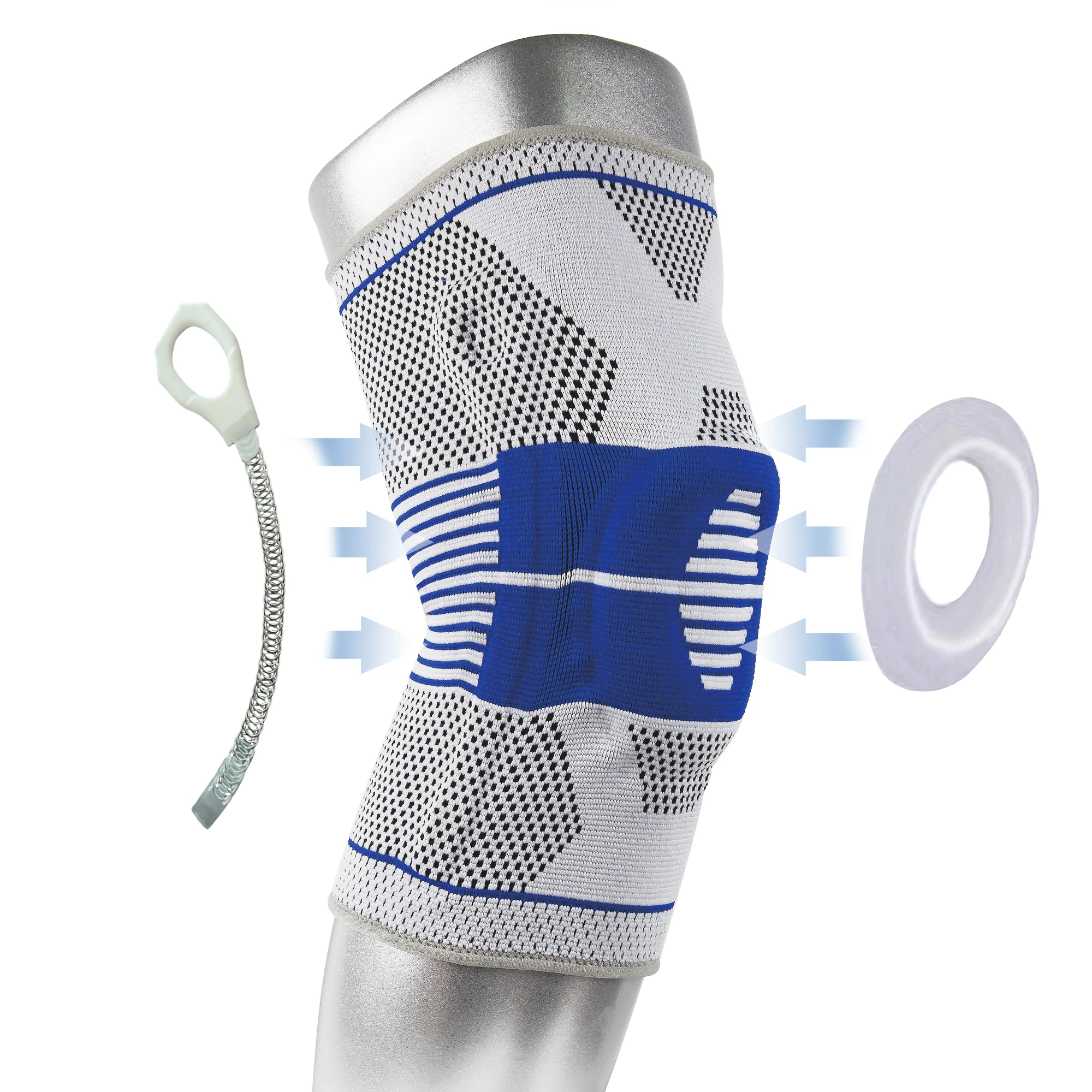 Knee Brace,Knee Compression Sleeves Knee Support for Meniscus Tear Knee Pad Wrap for Men and Women Running, Basketball,Arthritis