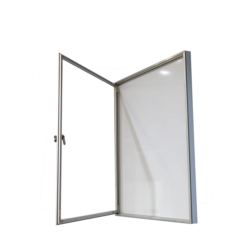 ZGS-C 70*100cm Outside Outdoor Poster Key Lock Display case Notice Board Wall Mounted Cabinet