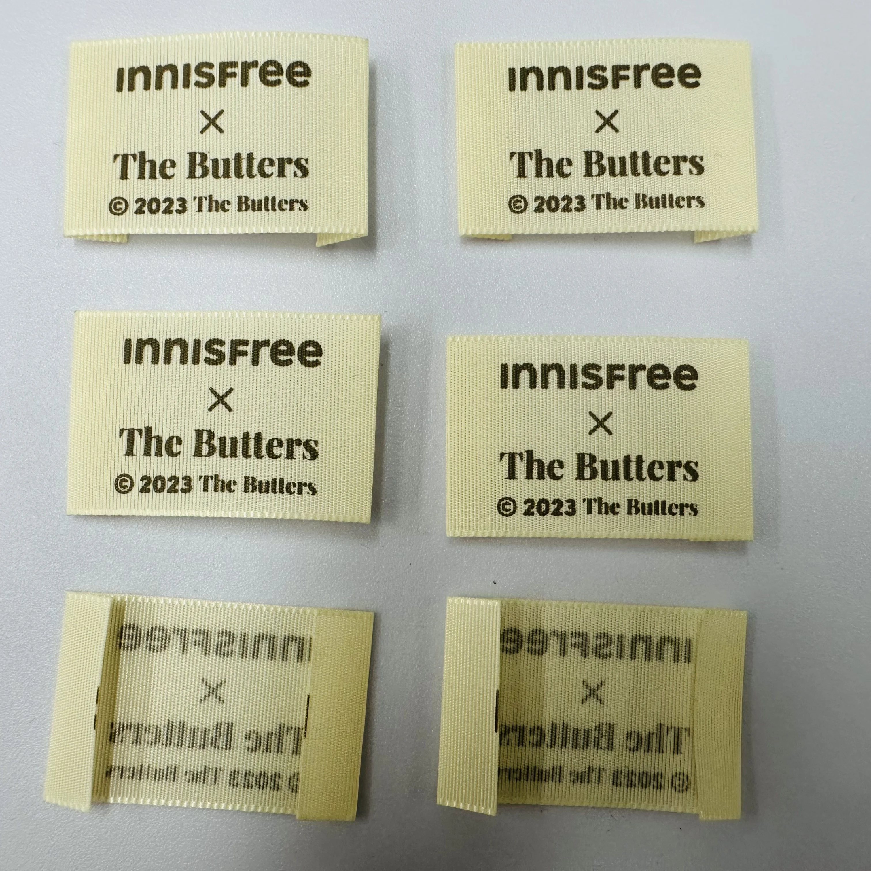 High-Density Customized Private Design Woven Damask Logo Tag Wholesale Woven Label Private Labels For Clothing and Bags