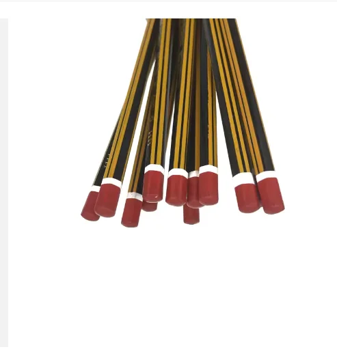 HB Pencil Customized Black Set Office & School Pencil Handmade Pen with Eraser Logo Poplar Wood Craft Wood 6151 2B Pencil Red