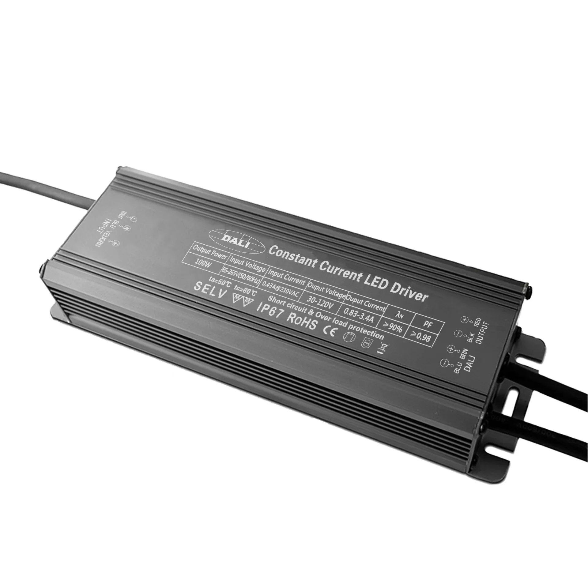 waterproof DALI dimmable driver led dali-2  dimming power supply  constant current  daly dimmable 40W-400W