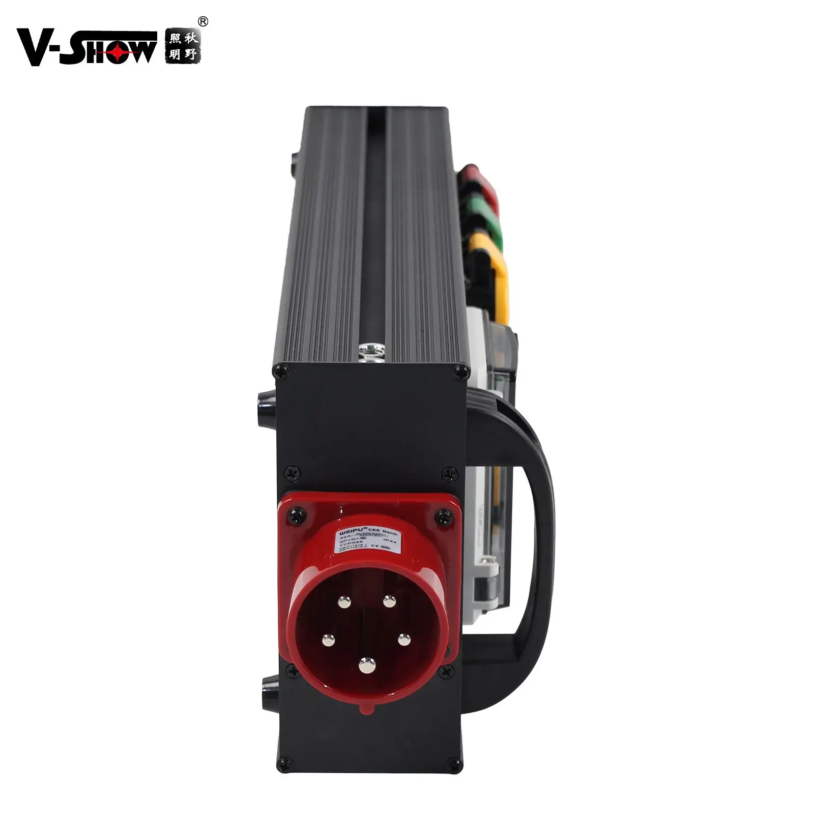 VSHOW 6CH Main input output 200A power supply stage light equipment  power distributor use stage moving head for stage