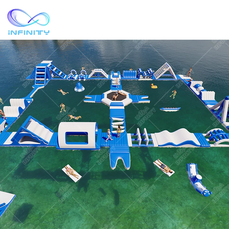 Summer Inflatable Sea Water Park Inflatable Obstacle Plays Inflatable Water Park For Children