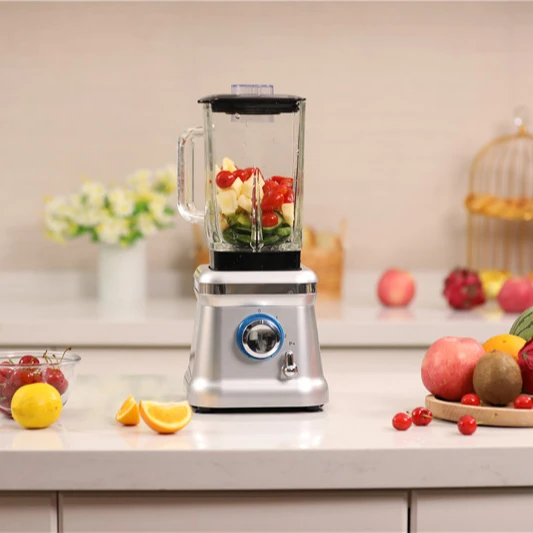 High Power Electrical Juicer Kitchen Countertop 1600ml Large Juicer Blender