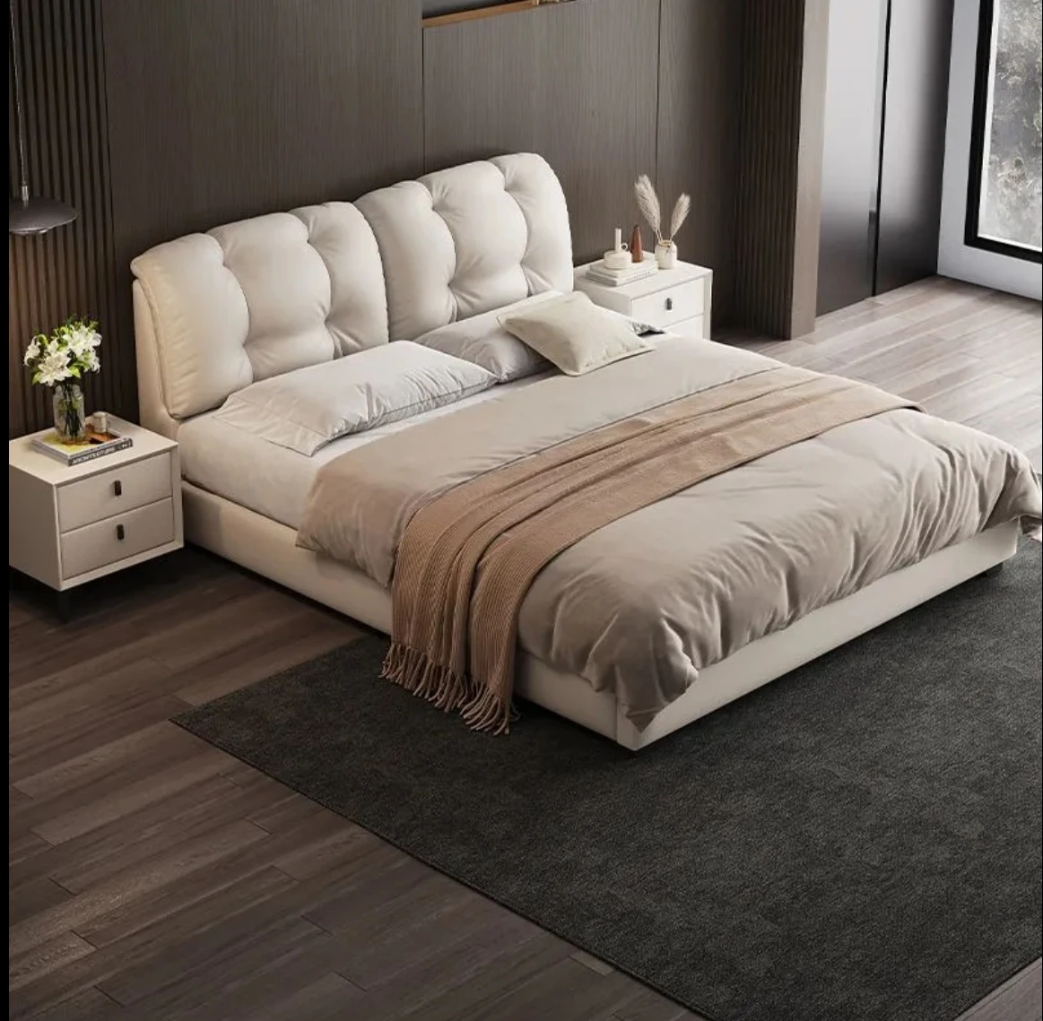 Best Sell Factory Price Customization Bedroom Beds Modern Furniture Luxury Bed Room Set King Size Bed