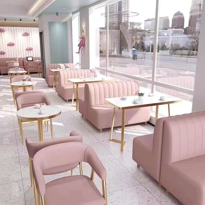 Wholesale Marble Desktop Coffee Shop Cafe Tables Dining Table Restaurant Furniture For Sale