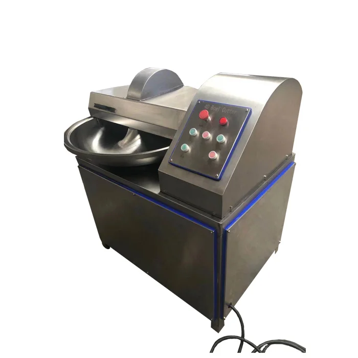 Commercial Meat Bone Cutter Machine/Vegetable Mixer Food Chopper Processor/meat bowl cutter machine