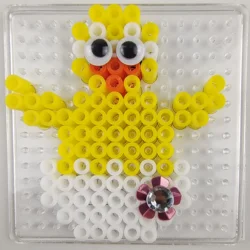 Customization Wholesale DIY Learning Bead Easter Chick  Bunny  Spell Melty Beads Kit