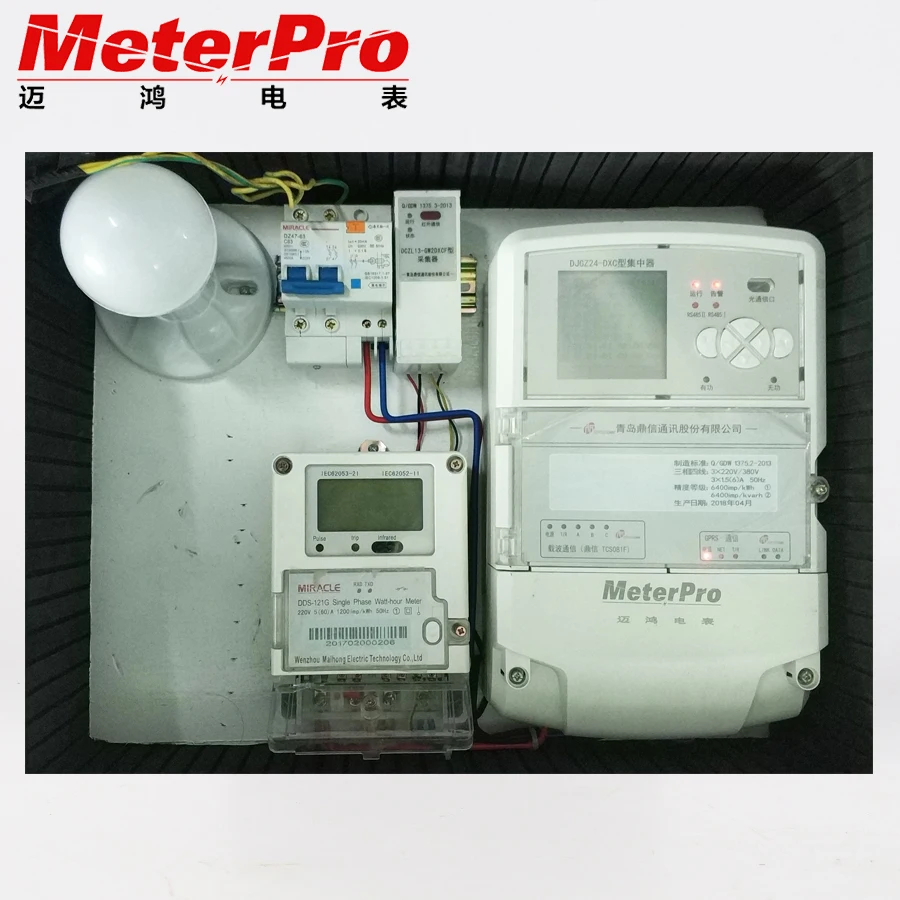 Переносной волновой и GPRS измеритель энергии DCU концентратор данных для дистанционного интеллектуального измерителя системы считывания
