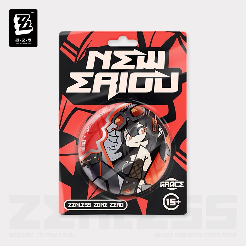 Серия Zenless Zone Zero Ridu Journey серия Belobog тяжелая промышленность Q версия значки с оловянными листами металлические банки для поделок штифты покрытием