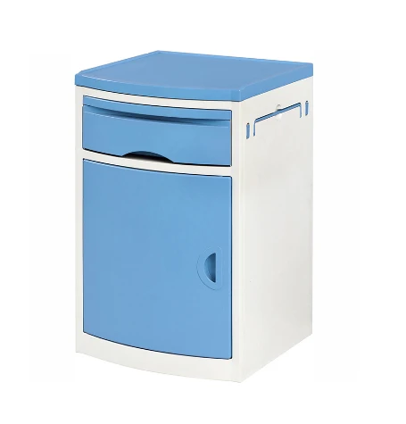 Multi-function casters ABS hospital storage bedside locker bedside cabinet