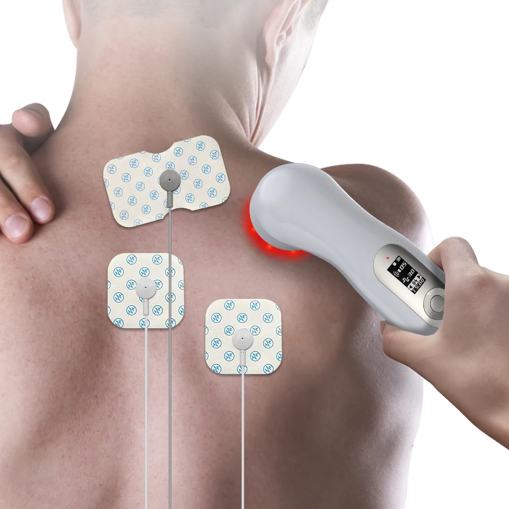 Suyzeko New Design Electric Muscle Stimulator TENS EMS Therapy Unit 1Mhz Deep Penetration Ultrasound Therapy Machine