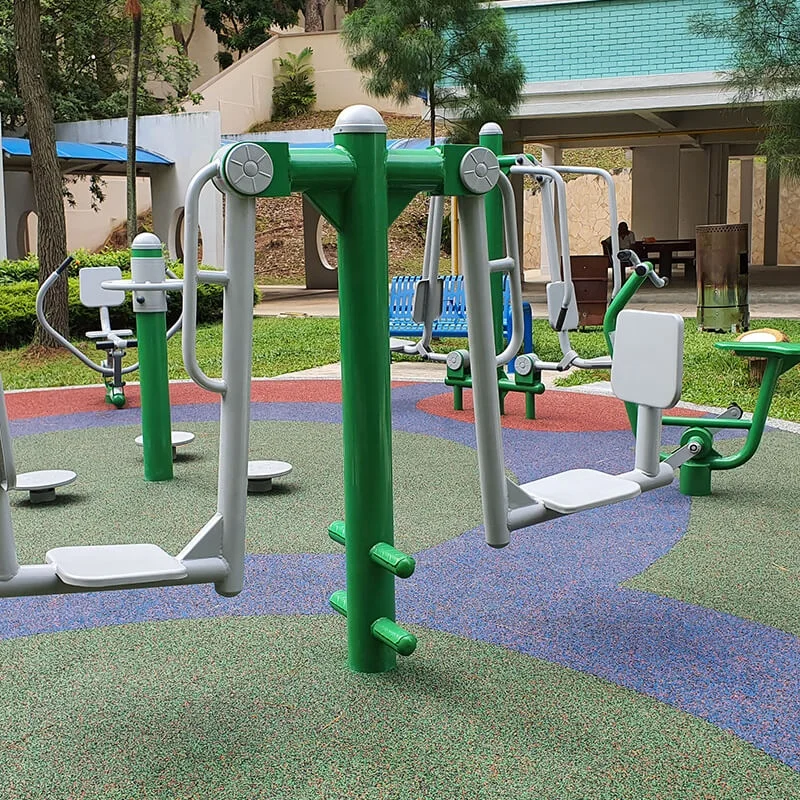 Outdoor Adult Jungle Gym Outdoor  Commercial Gym  Manufacture Park Exercise Equipment  Leg Press